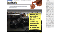 Desktop Screenshot of ekspertyzy.fotelik.info